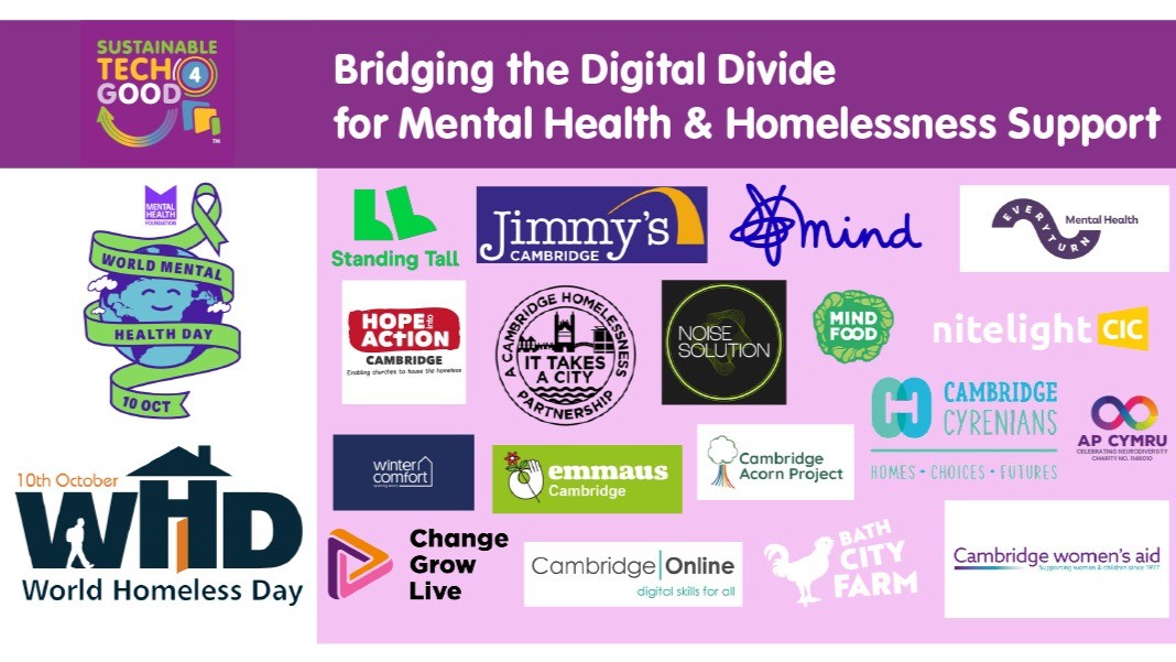 World Homeless Day & World Mental Health Day