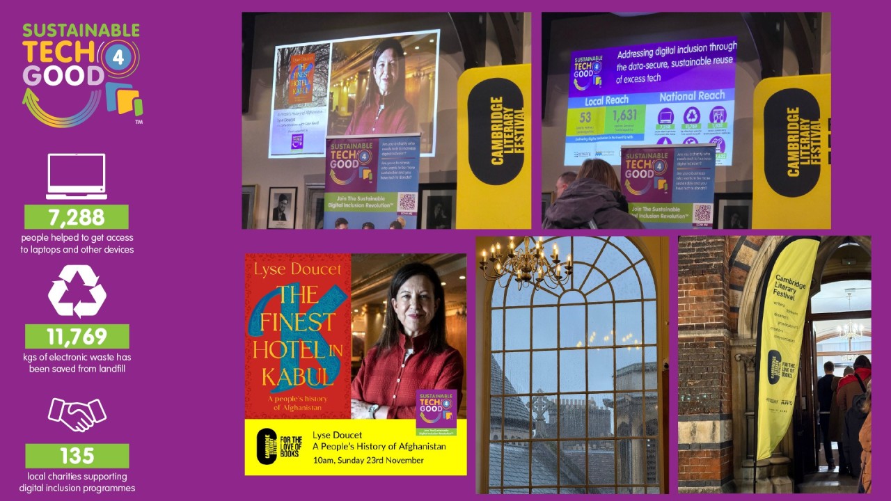 Sponsoring the Cambridge Literary Festivalโs winter programme